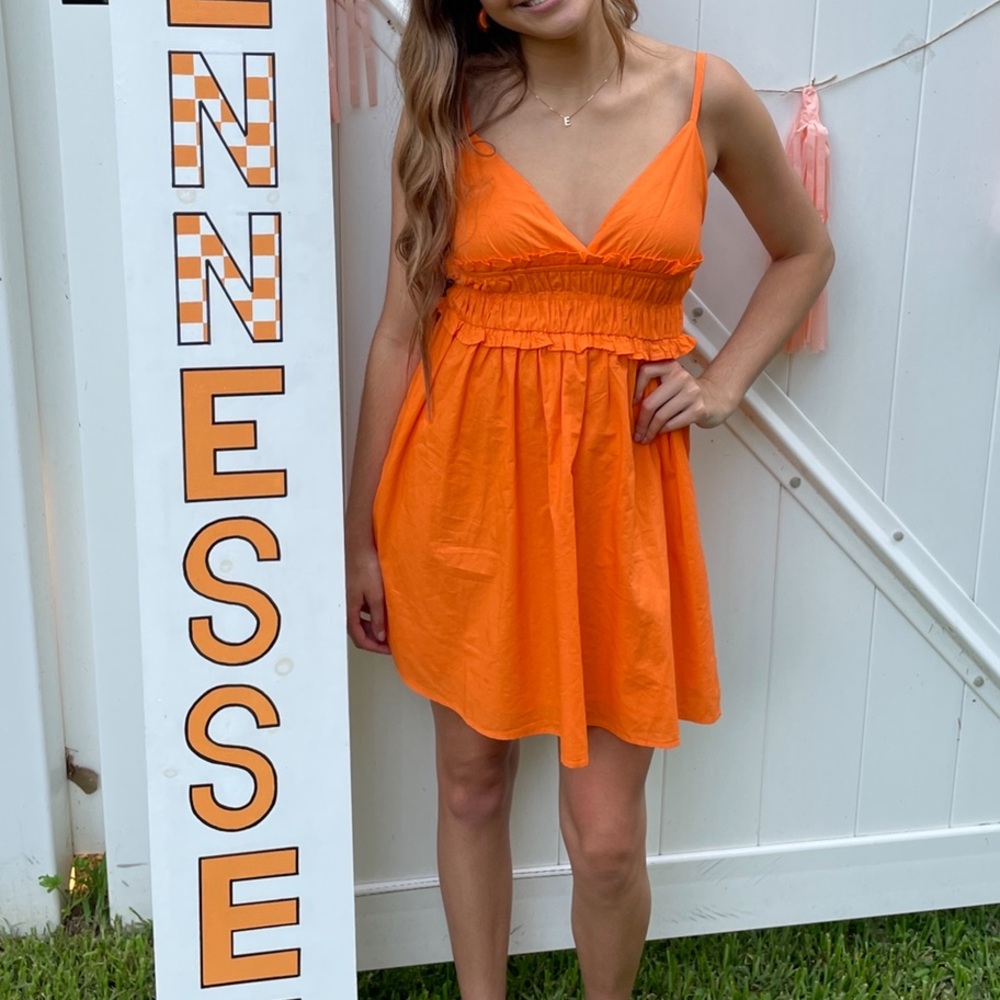 TJMAXX Orange Mini Dress